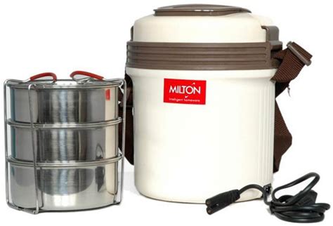 buy milton electric lunch box|lunch box with heating facility.